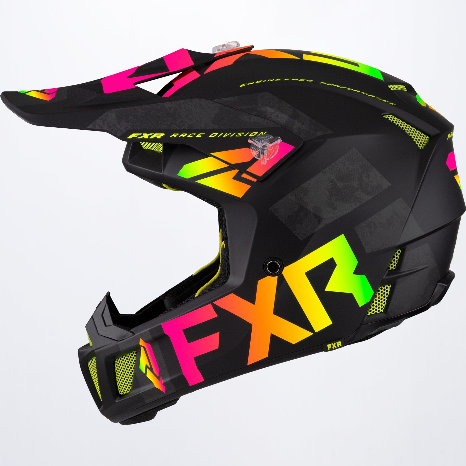 FXR Crosshjälm Clutch Evo LE Sherbert bild 3
