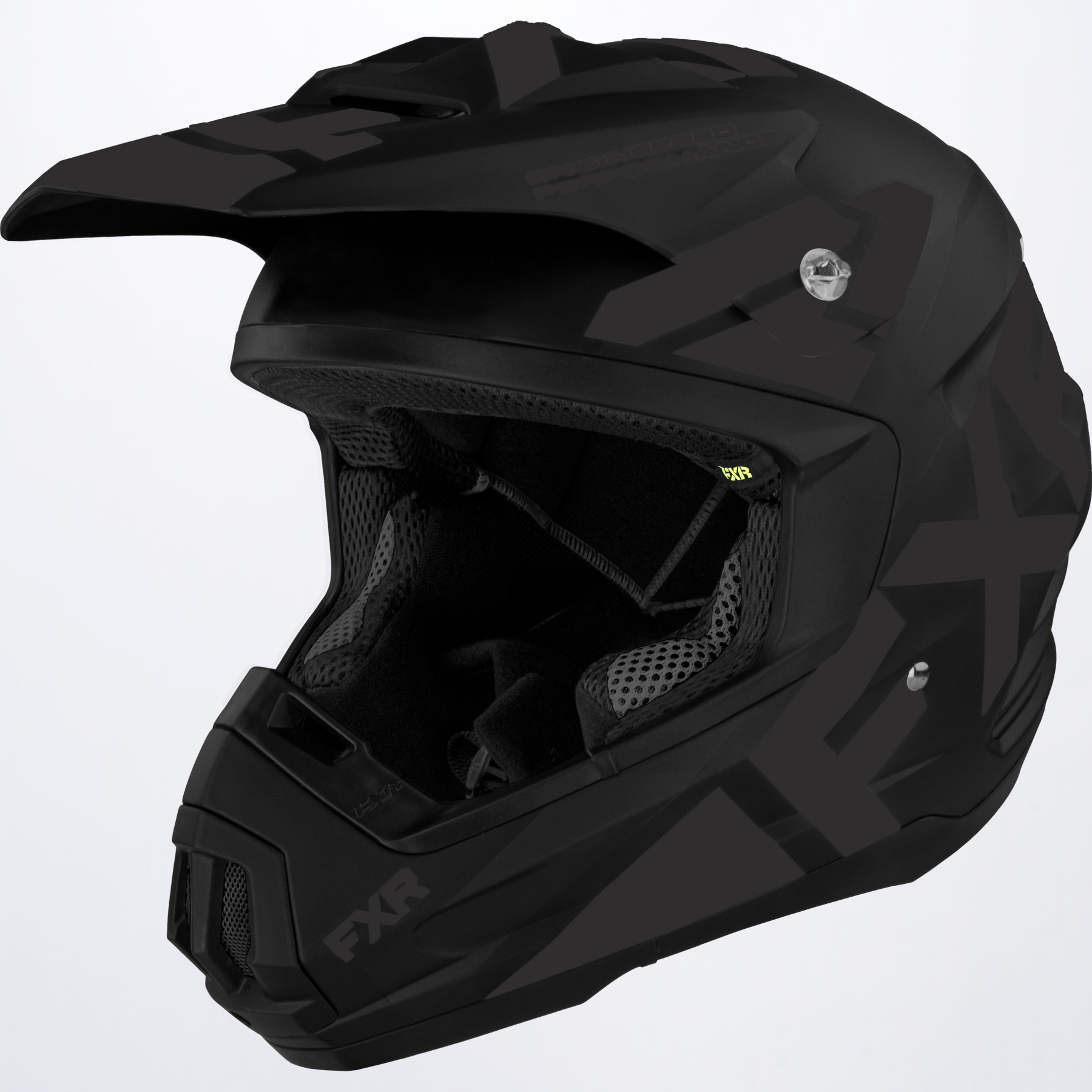 FXR Skoterhjälm Torque Team Mattsvart
