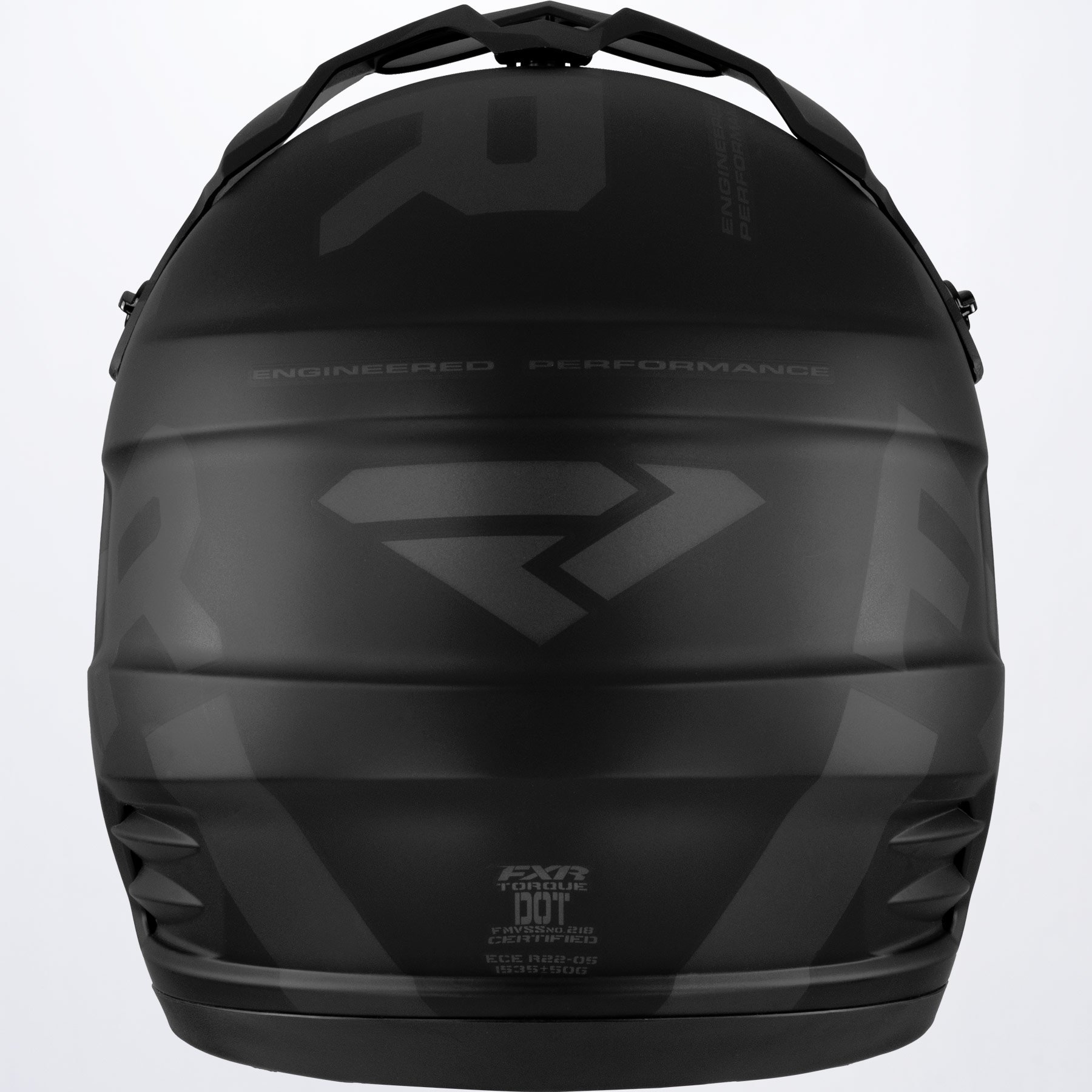 FXR Skoterhjälm Torque Team Mattsvart bild 5