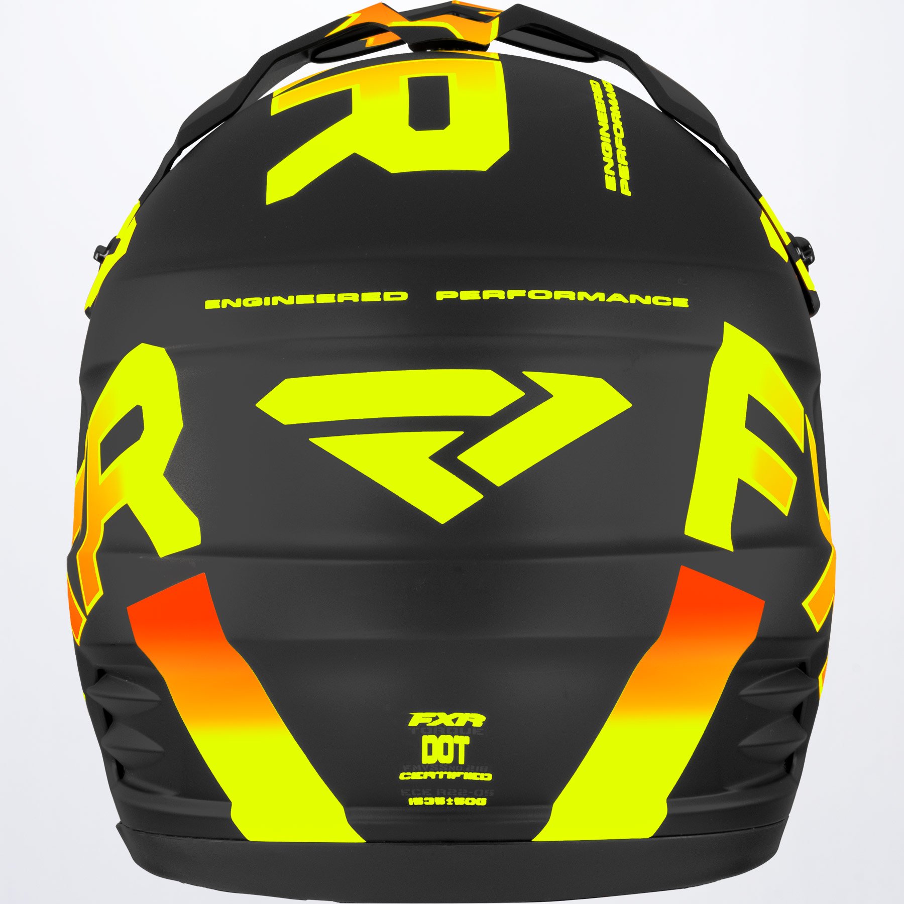 FXR Skoterhjälm Torque Team Mattsvart/Flerfärgad bild 5