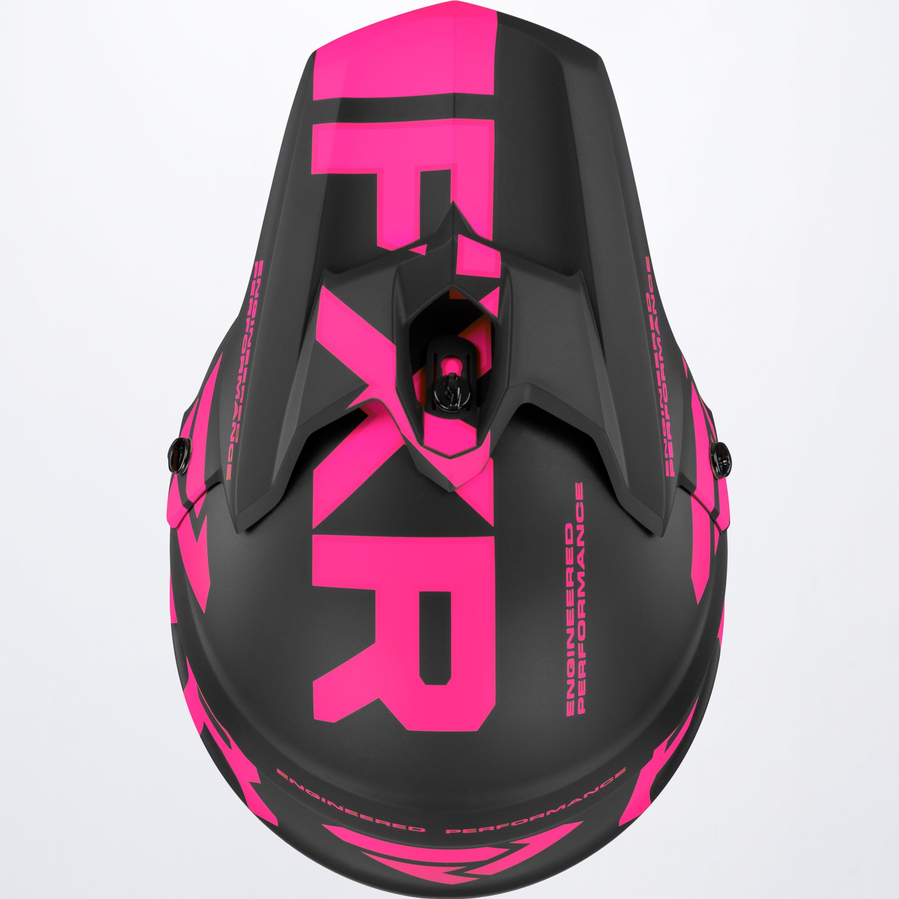 FXR Skoterhjälm Torque Team Mattsvart/Rosa bild 5