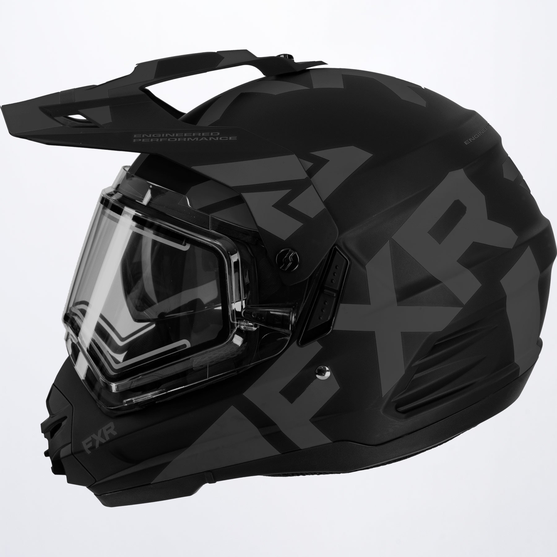 FXR Skoterhjälm Torque X Team Mattsvart/Grå bild 3
