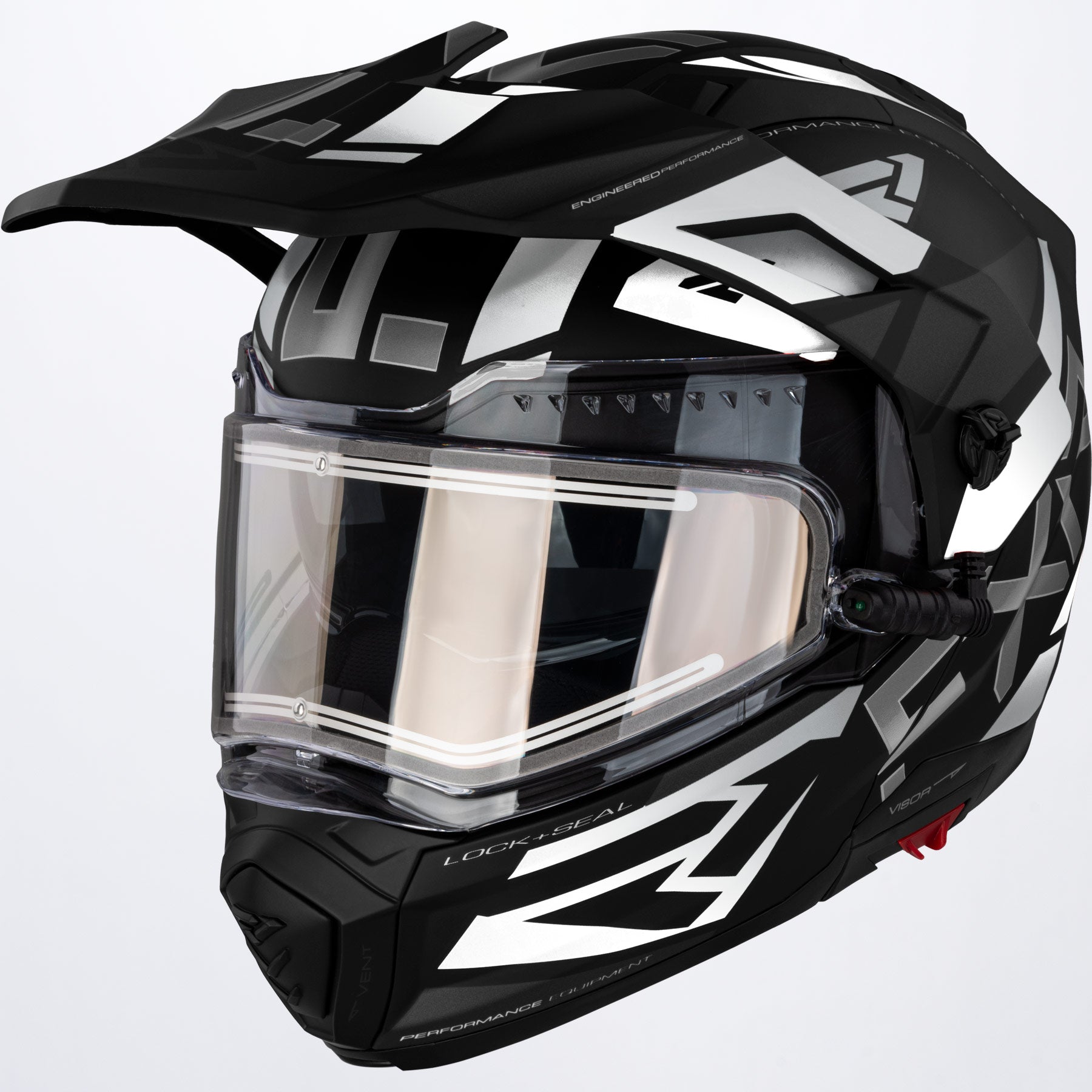 FXR Skoterhjälm Maverick X Svart/Vit