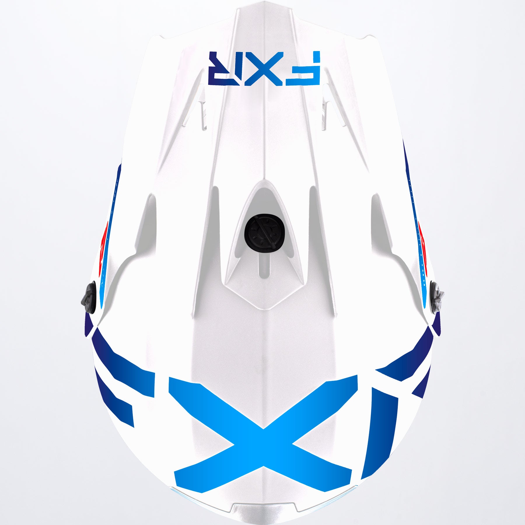 FXR Crosshjälm Legion Patriot Vit/Röd/Blå (Junior) bild 3