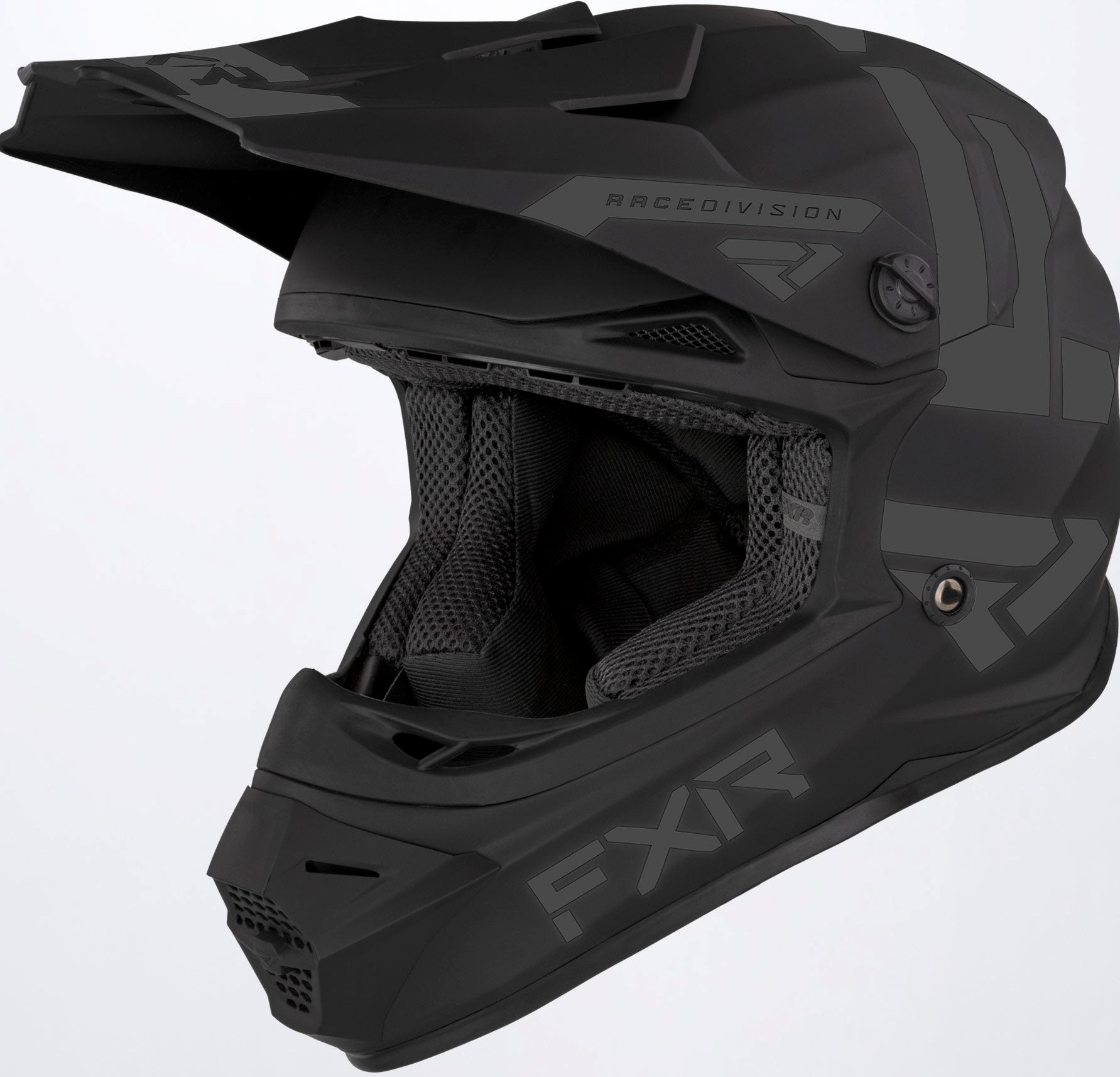 FXR Crosshjälm Legion Black Ops Mattsvart (Junior)