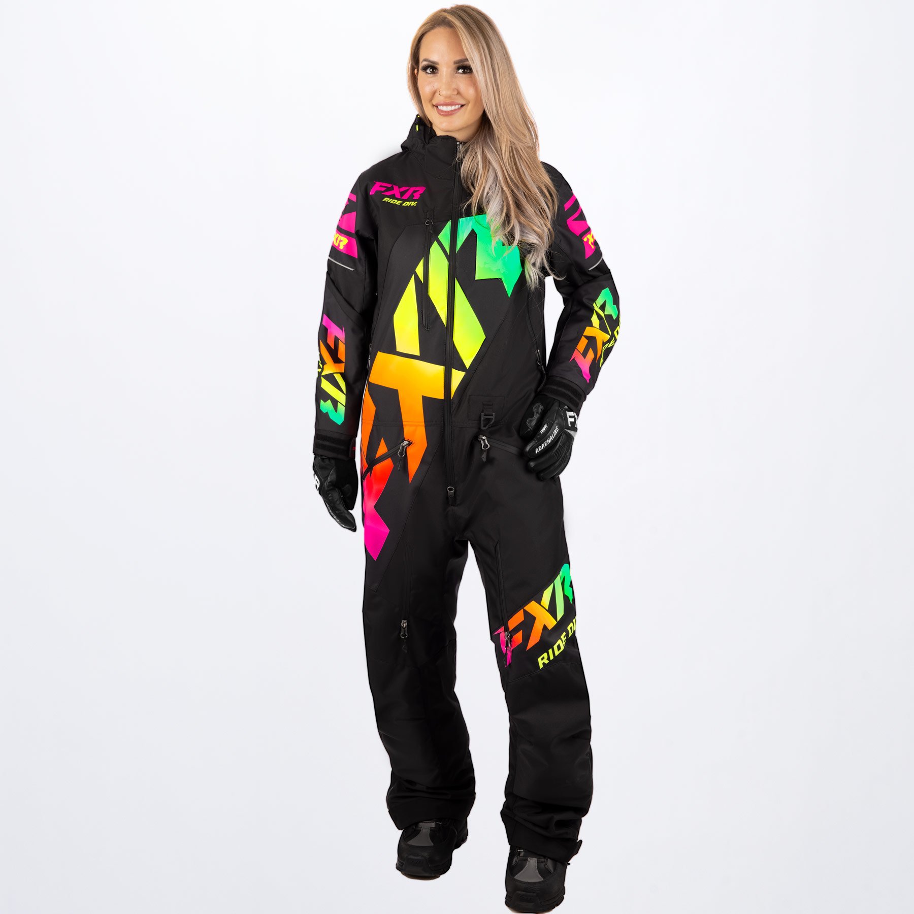 FXR Skoteroverall CX F.A.S.T. Fodrad Svart/Inferno (Dam)