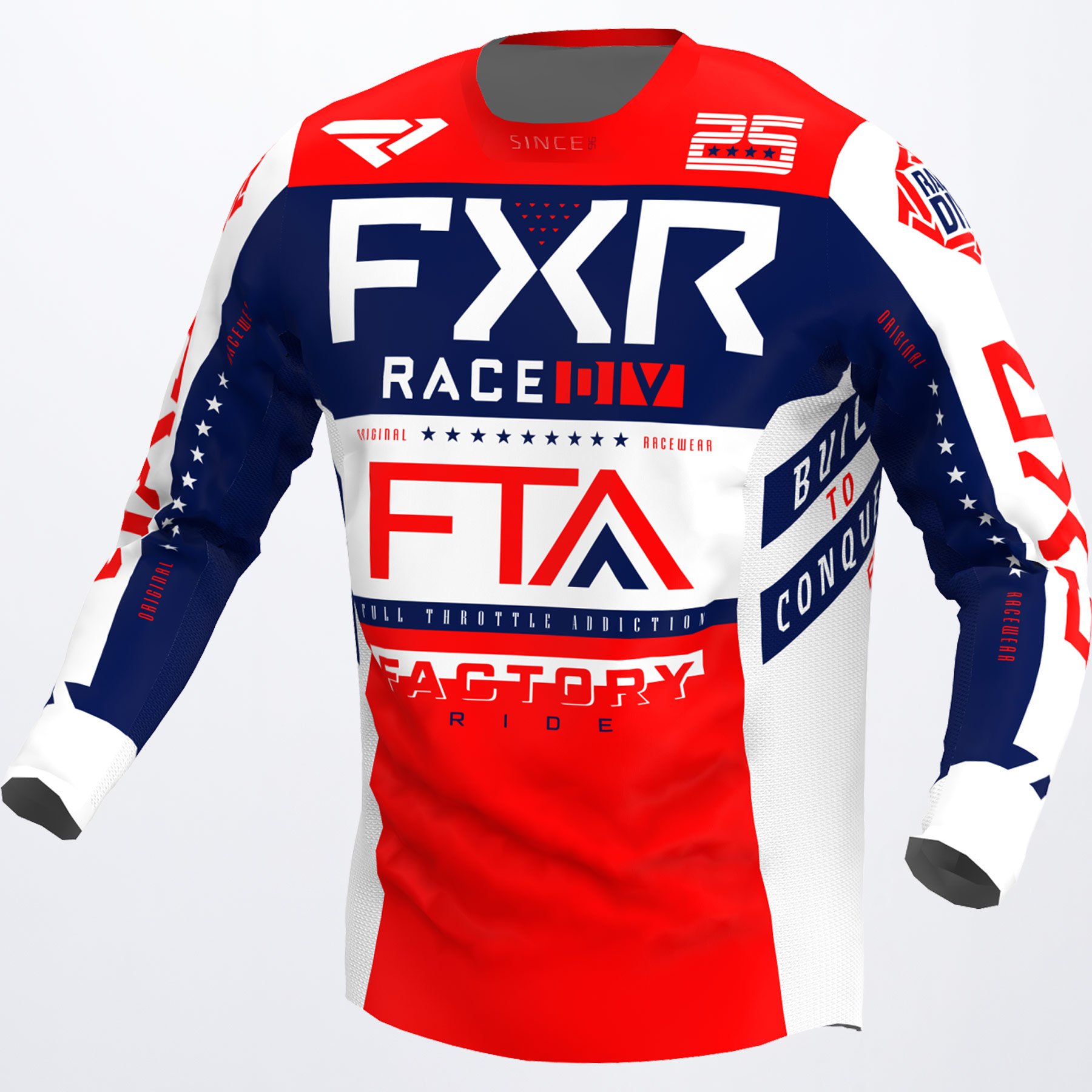 FXR Crosströja Podium Gladiator Röd