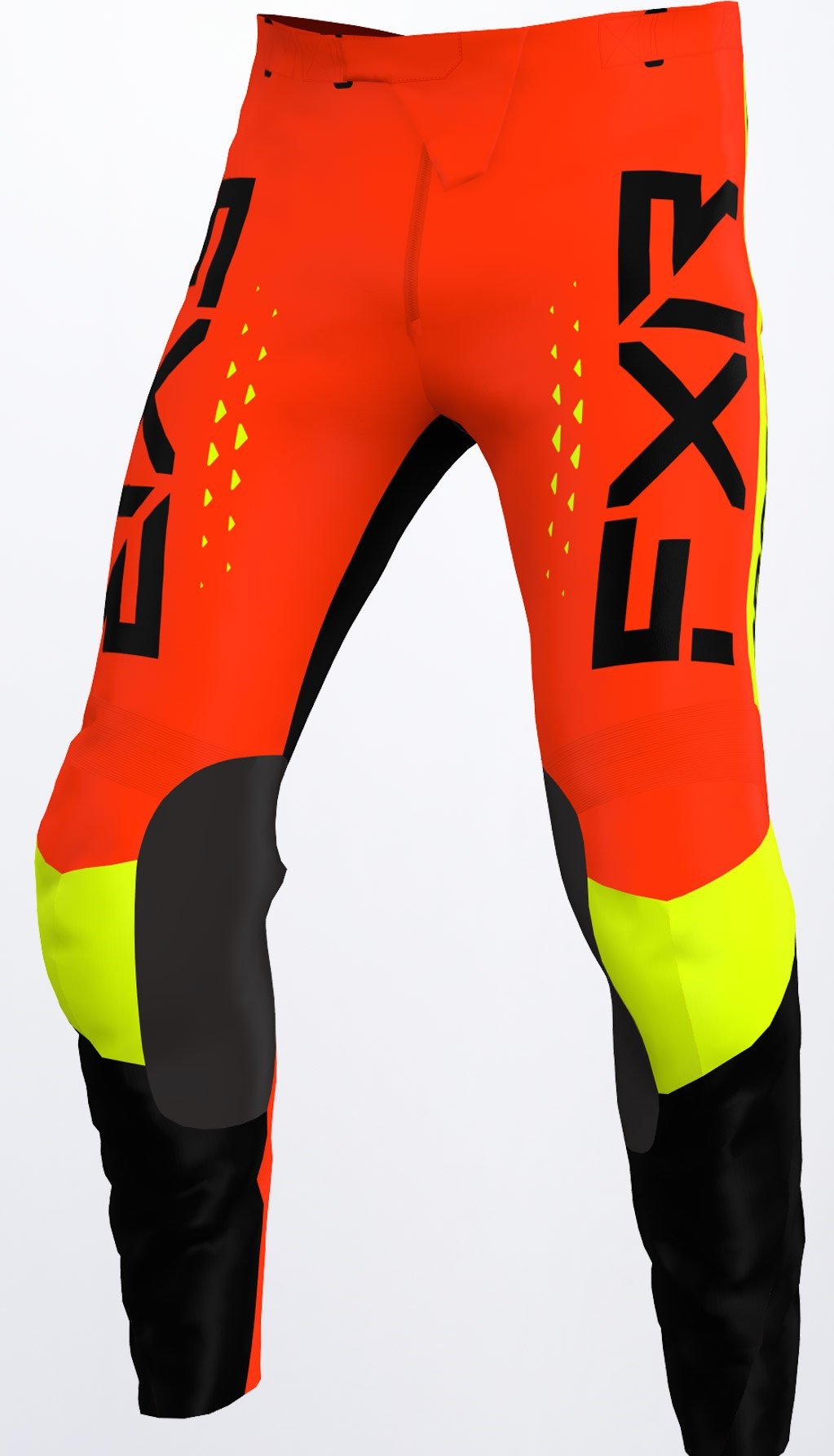 FXR Crossbyxa Clutch Pro Röd/Fluogul (Junior)