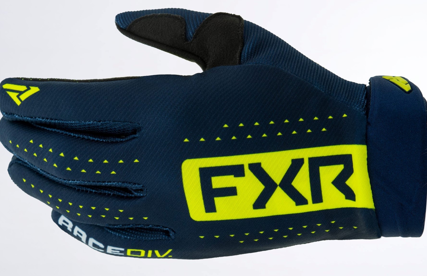 FXR Crosshandskar Reflex Blå/Fluogul
