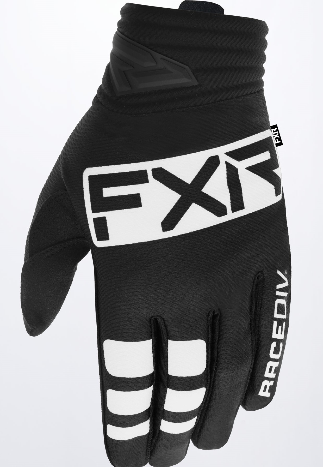 FXR Crosshandskar Prime Svart/Vit