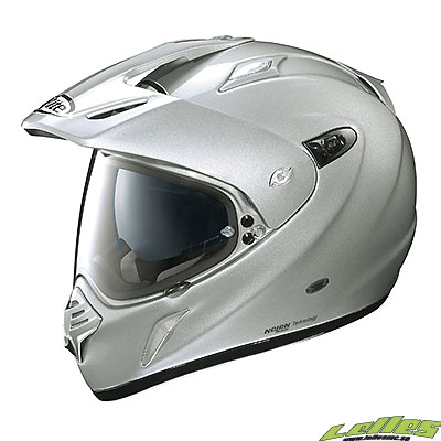 X-Lite Hybridhjälm X-551 Start N-Com Silver