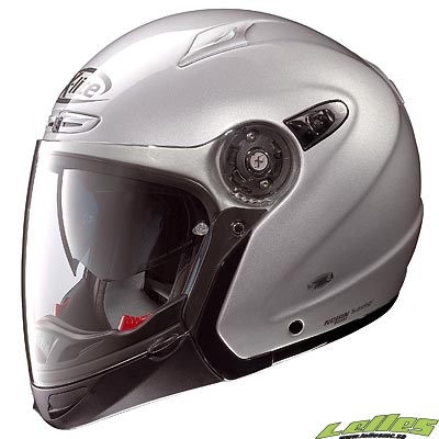 X-Lite Hjälm Jet X-402 GT Elegance N-Com Silver