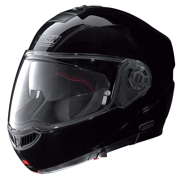 Nolan Hjälm Öppningsbar N104 Classic N-Com Svart (blank)