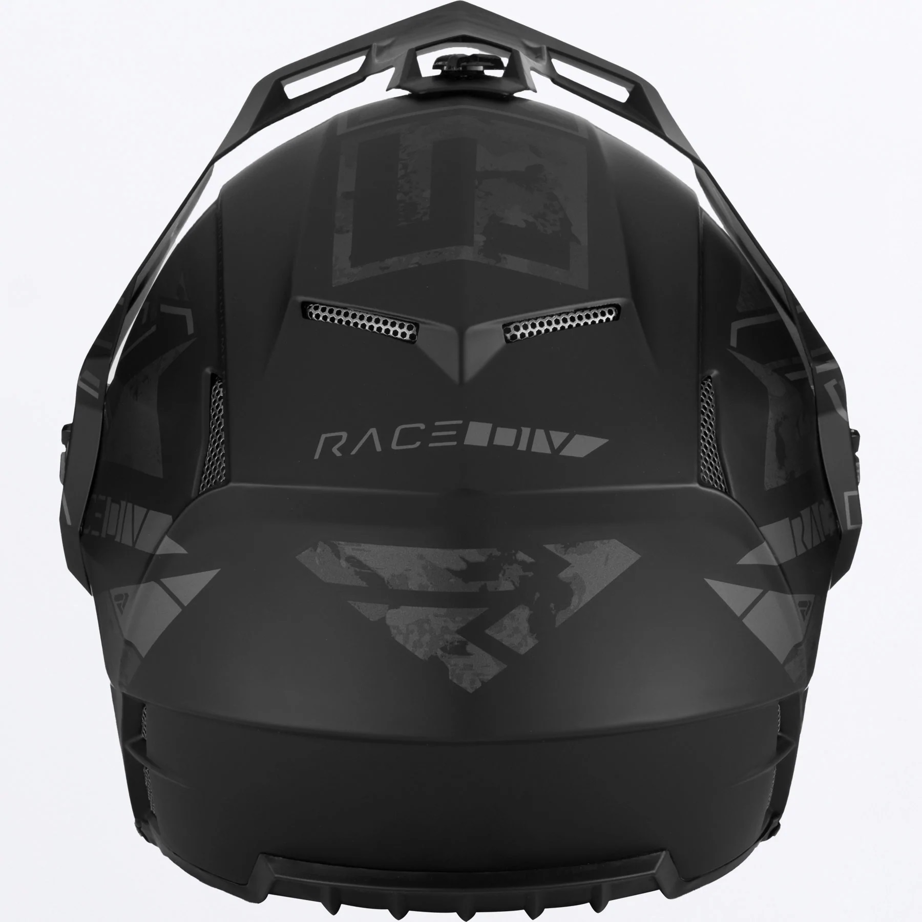 FXR Skoterhjälm Clutch X (Elvisir) Mattsvart/Grå bild 3