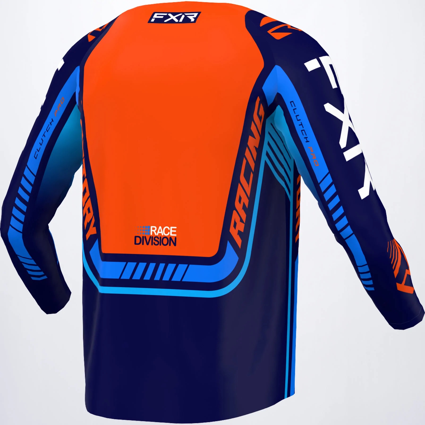 FXR Crosströja Clutch Pro Orange/Marinblå (Junior) bild 2