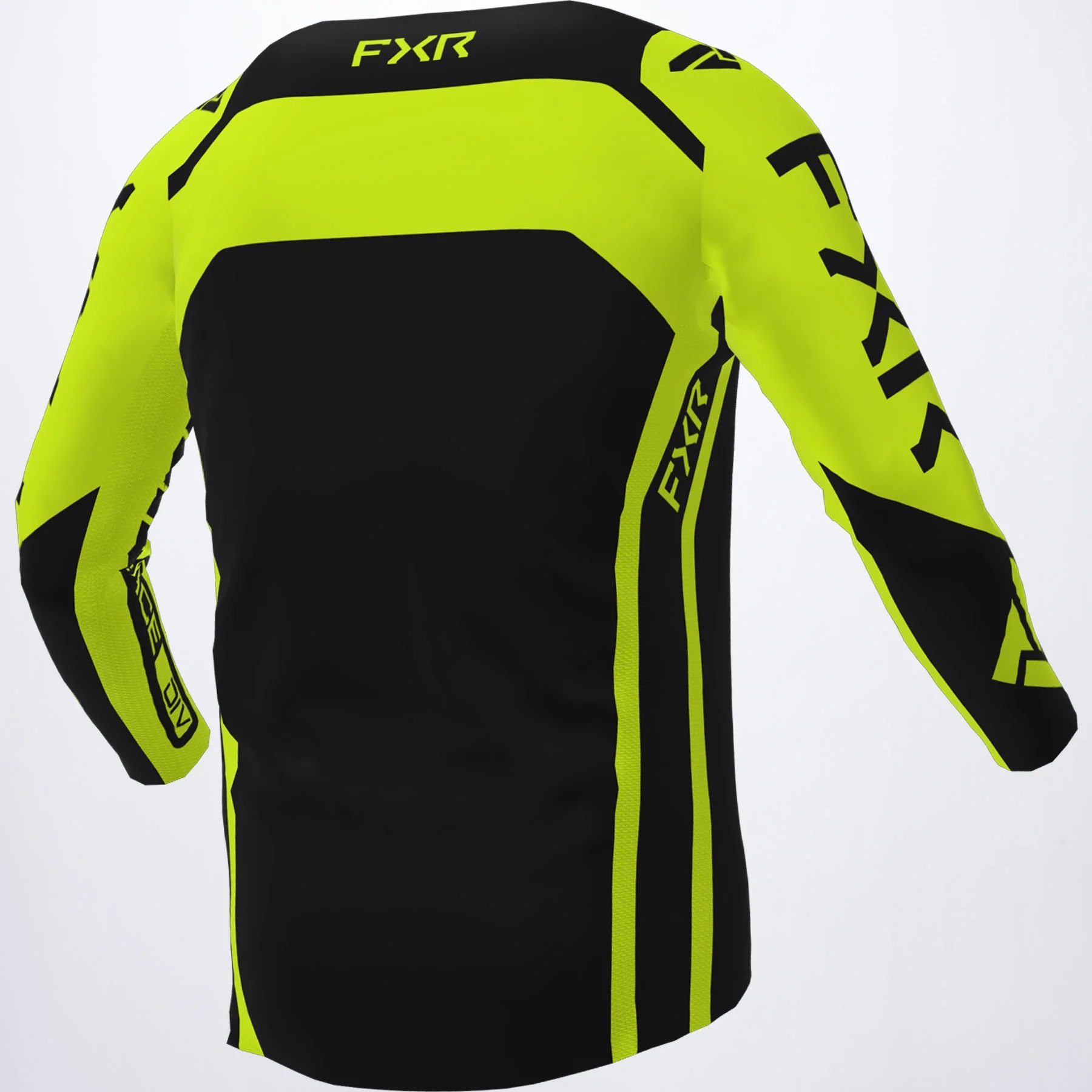 FXR Crosströja Contender Svart/Fluogul bild 2