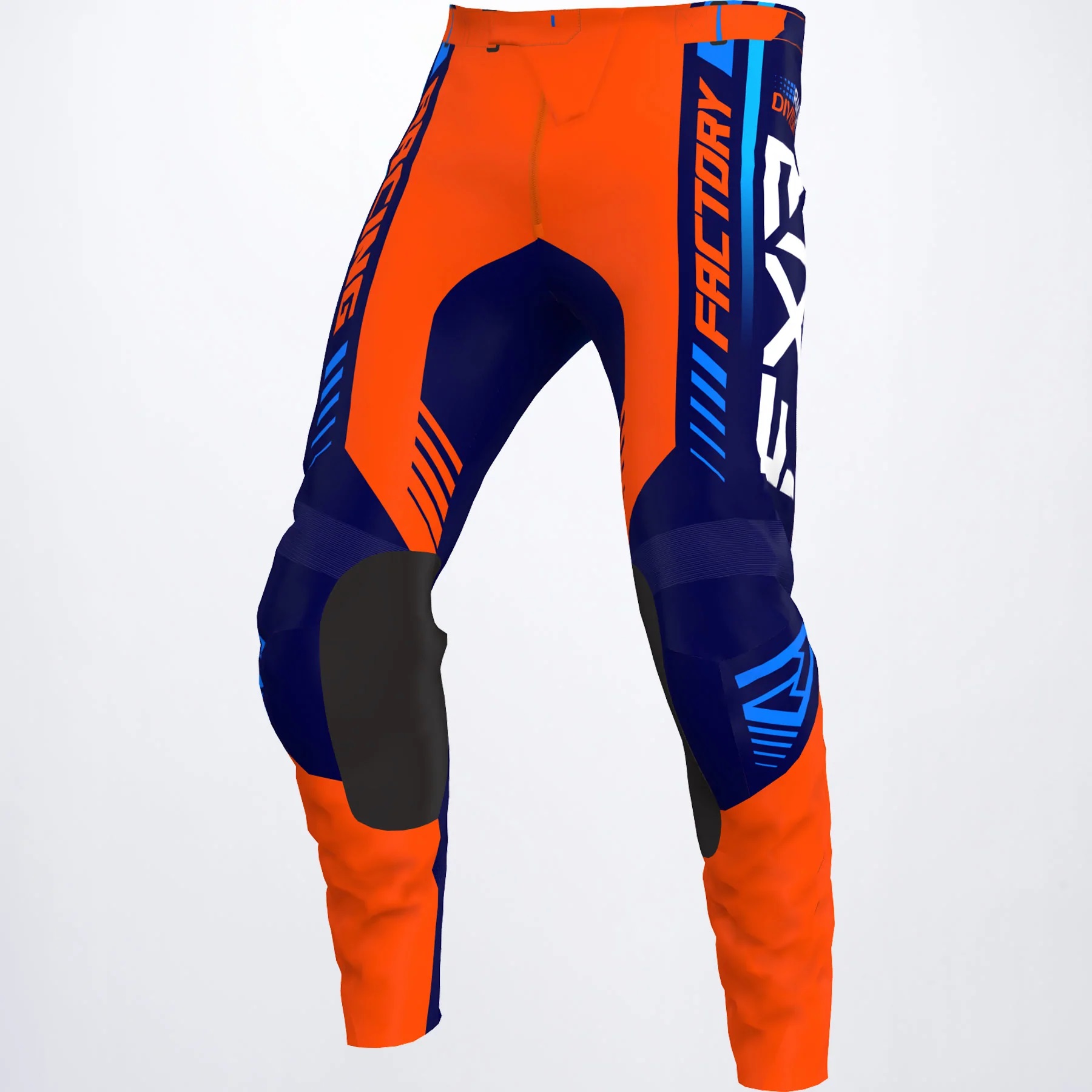 FXR Crossbyxa Clutch Pro Orange/Marinblå (Junior)
