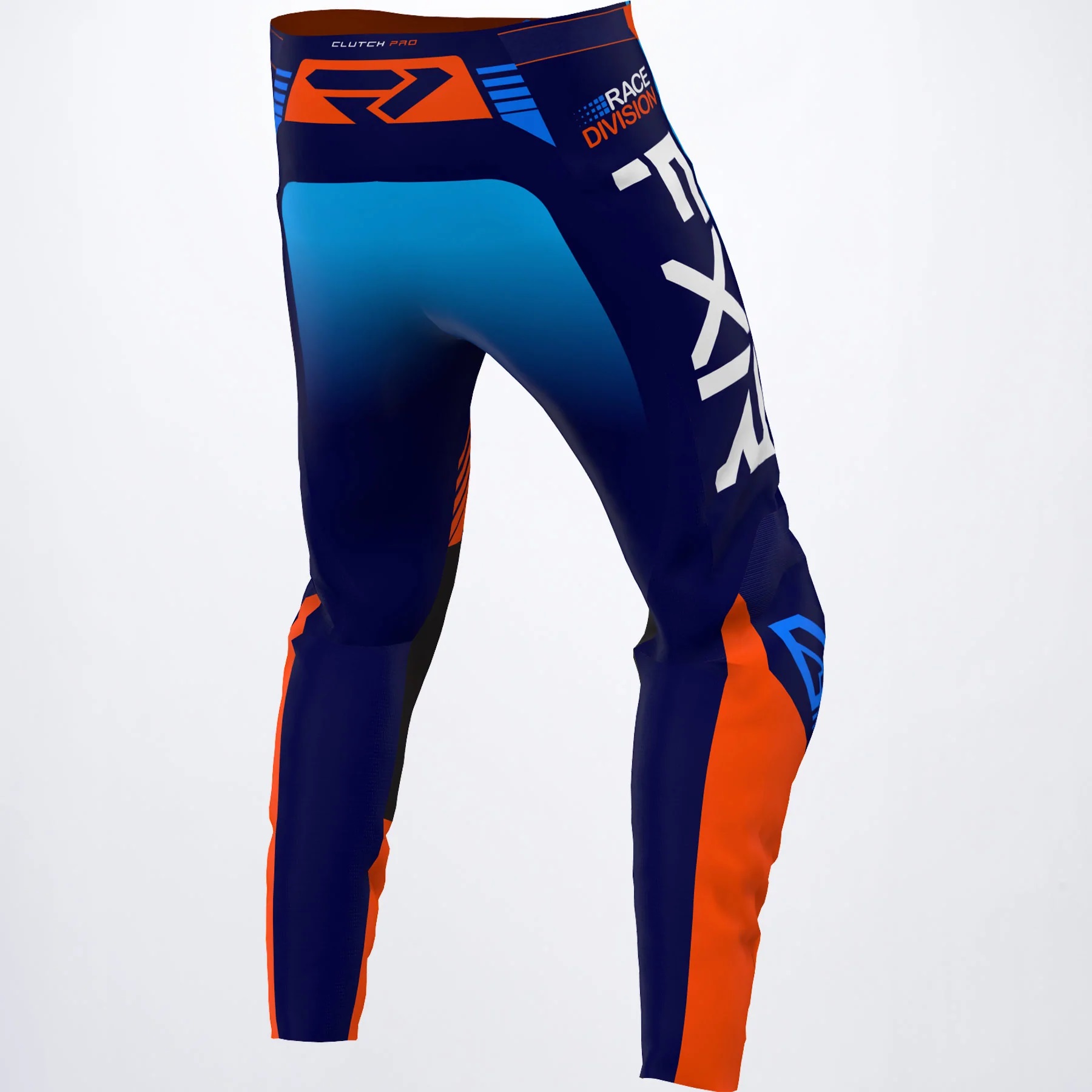 FXR Crossbyxa Clutch Pro Orange/Marinblå (Junior) bild 2