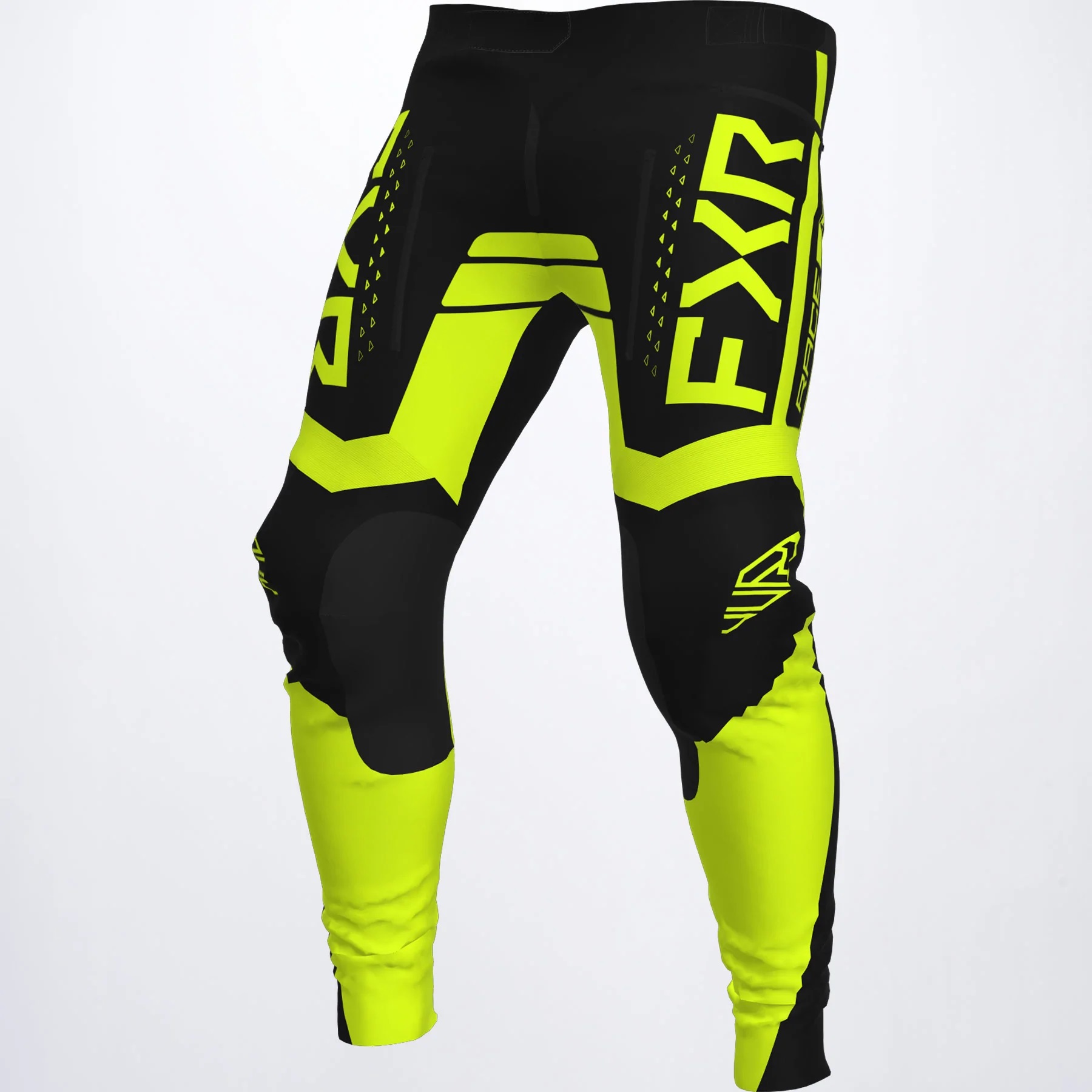 FXR Crossbyxa Contender Svart/Fluogul