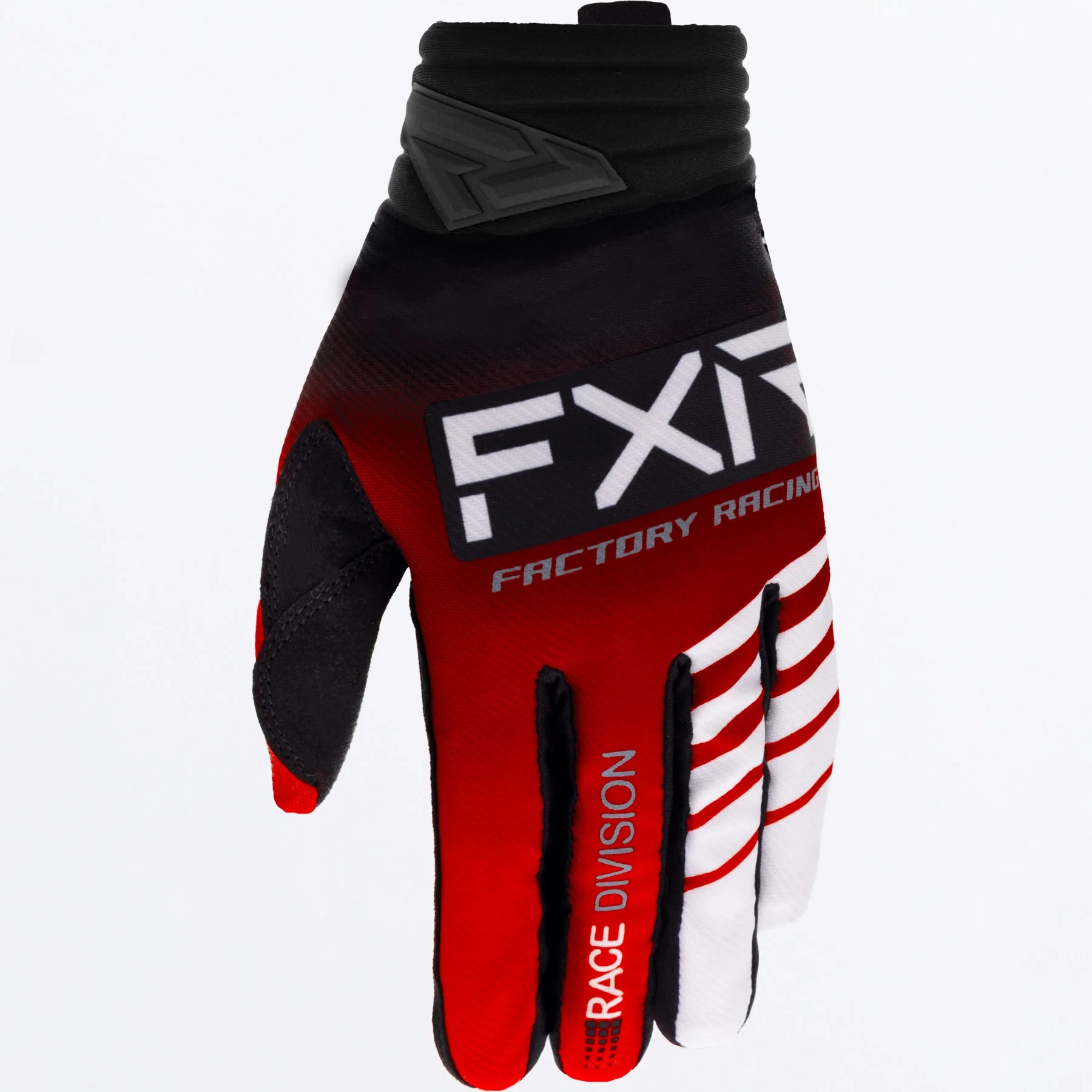 FXR Crosshandskar Prime Röd/Svart/Vit