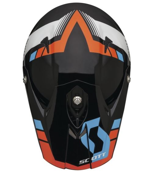 Scott Crosshjälm 350 Pro Photon Blå/Svart bild 2