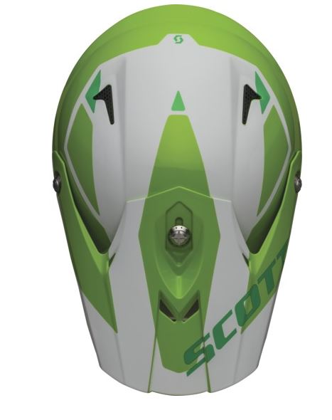 Scott Crosshjälm 350 Pro Stratum Grön/Vit bild 2