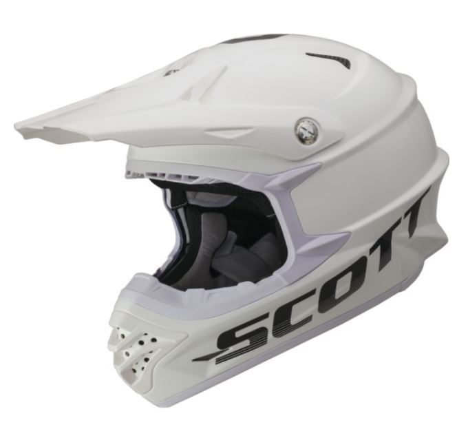 Scott Crosshjälm 350 Pro Vit/Svart
