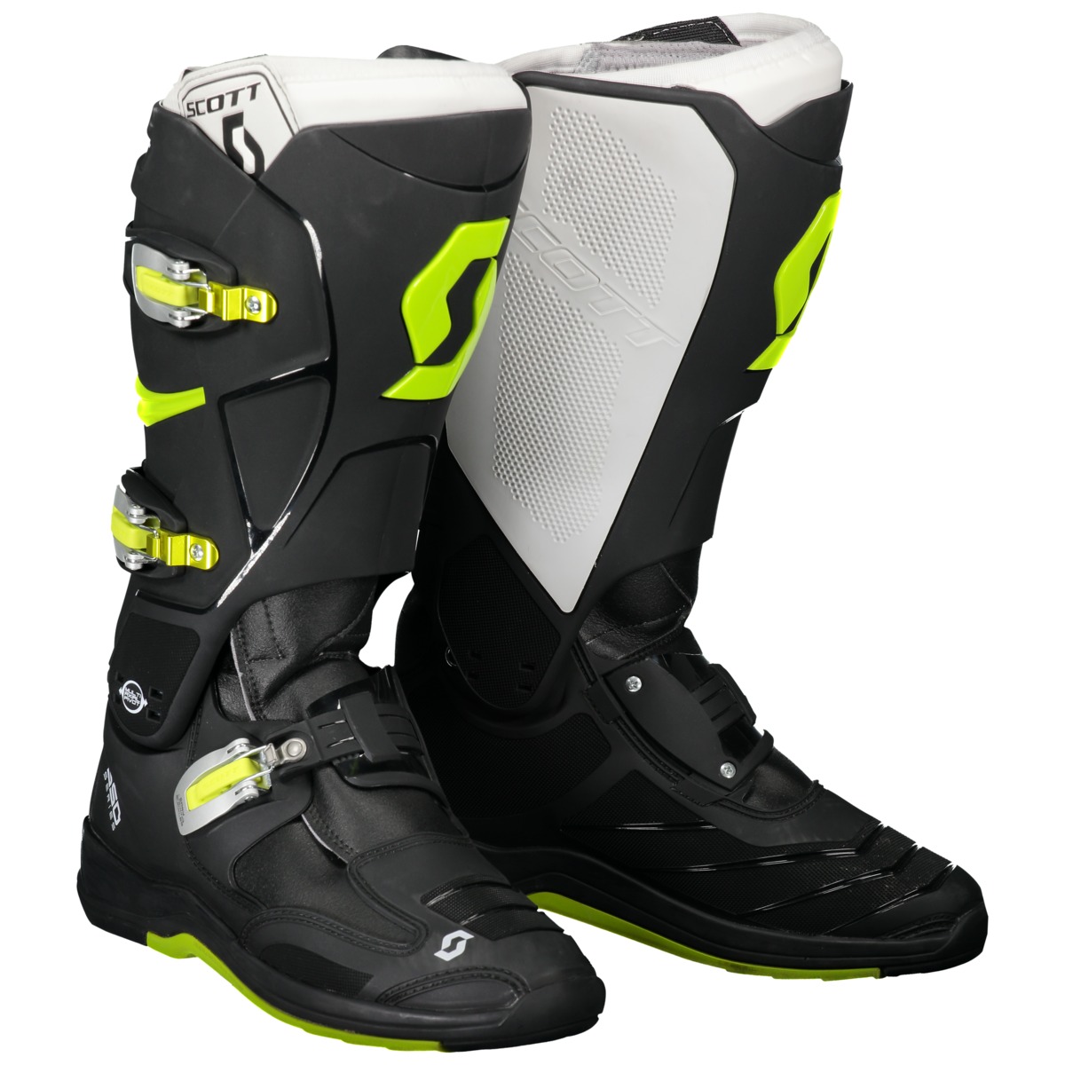 Scott Crosstövel MX 550 Svart/Grön bild 14