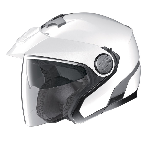 Nolan Hjälm Jet N40 Classic Plus N-COM Vit 