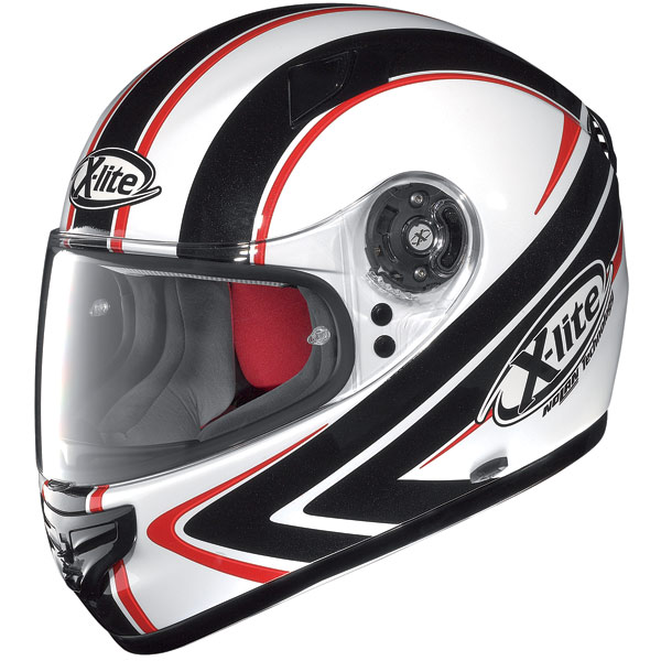 X-Lite Hjälm X-603 Spin N-Com Svart/Vit