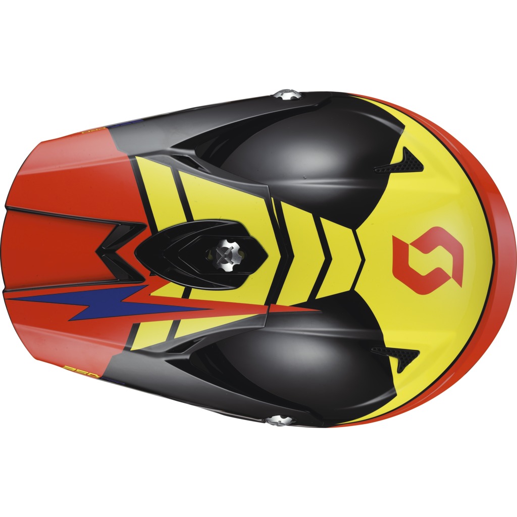 Scott Crosshjälm 350 Pro Podium Svart/Orange bild 2