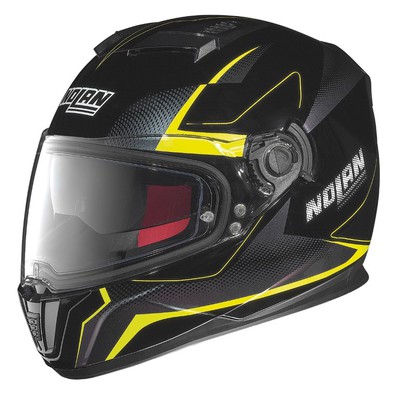 Nolan Hjälm N86 ELECTRO Svart/Gul