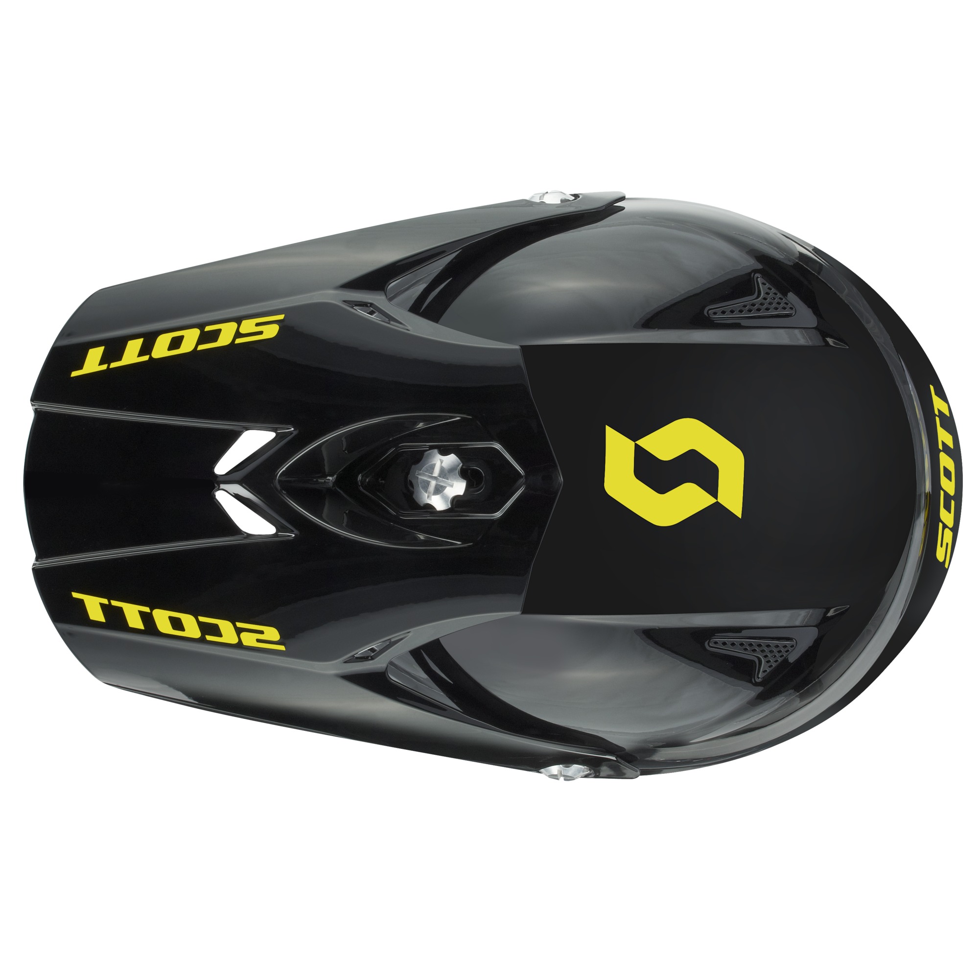 Scott Crosshjälm 350 Pro Svart/Gul bild 3