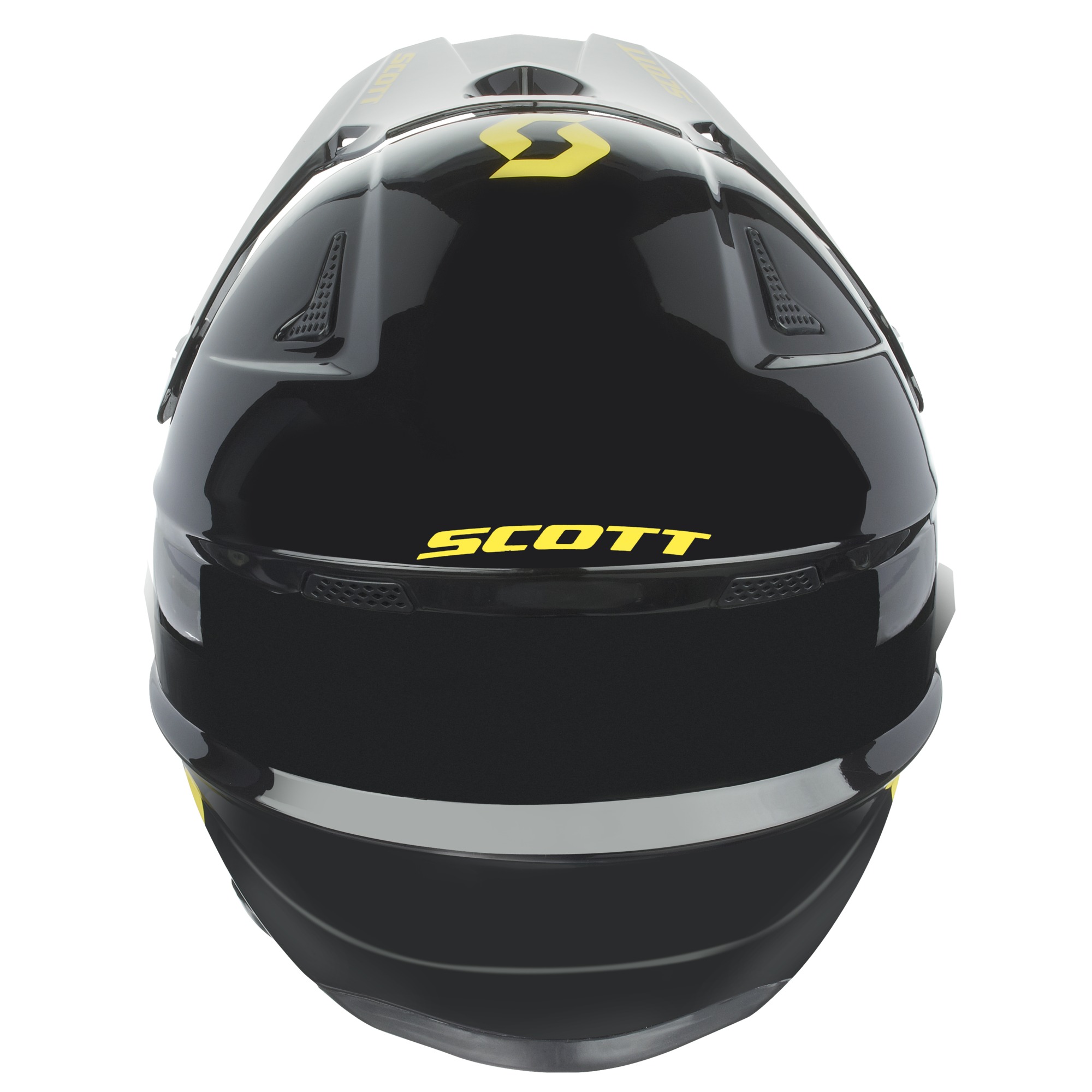 Scott Crosshjälm 350 Pro Svart/Gul bild 4