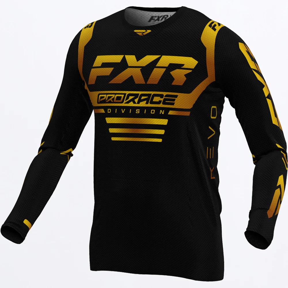 FXR Crosströja Revo Svart/Guld (Junior)