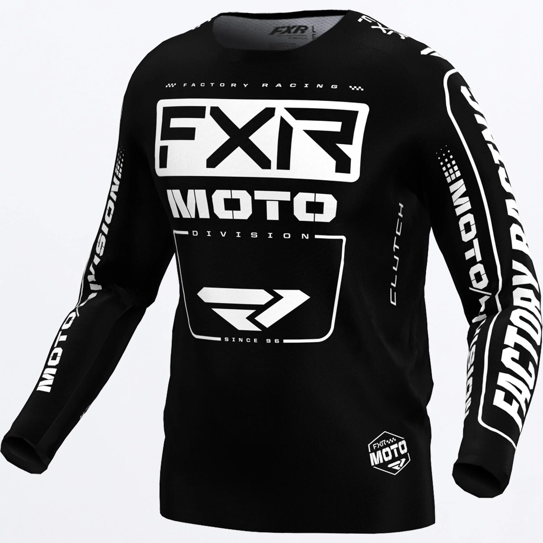 FXR Crosströja Clutch Svart/Vit