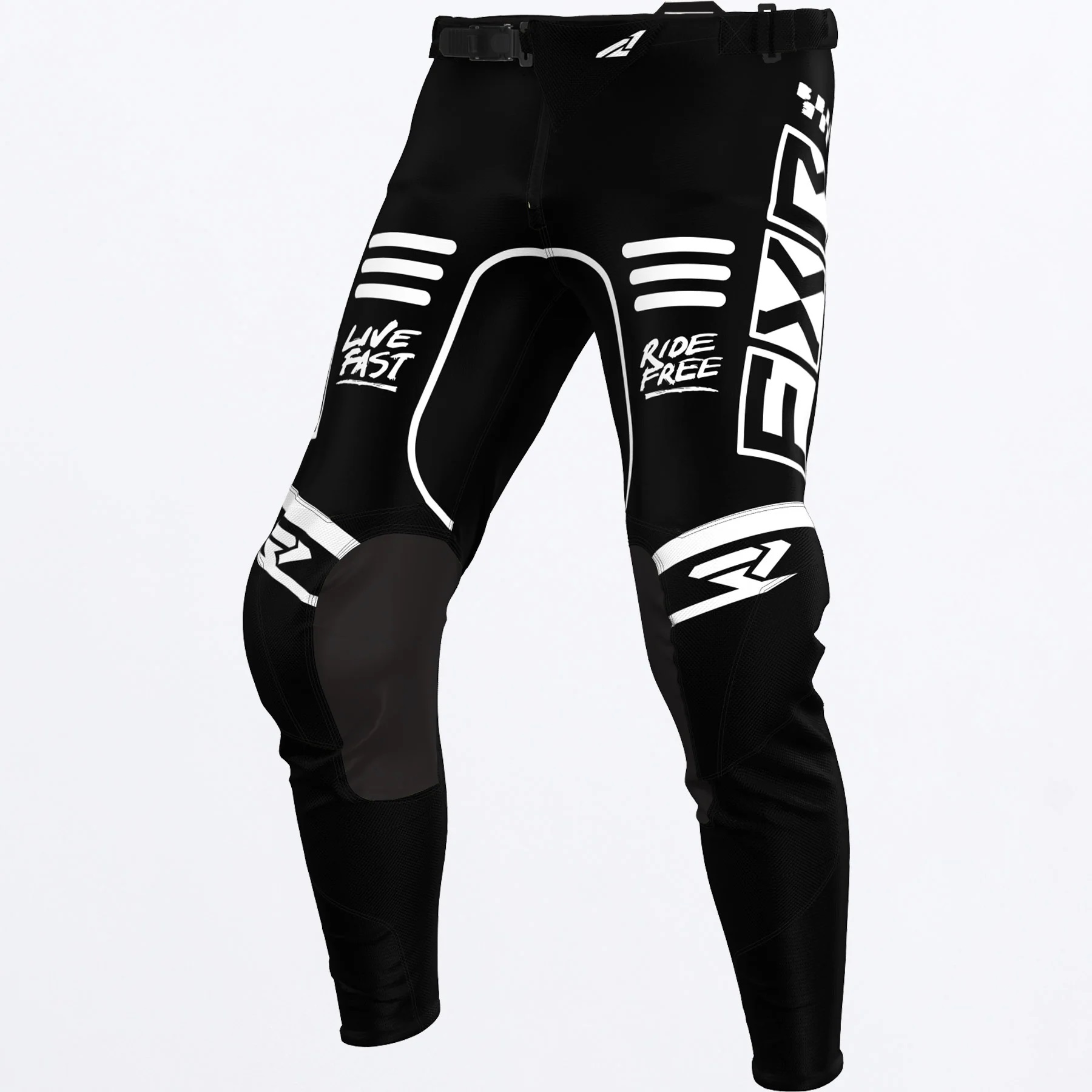 FXR Crossbyxa Podium Svart/Vit (Junior)