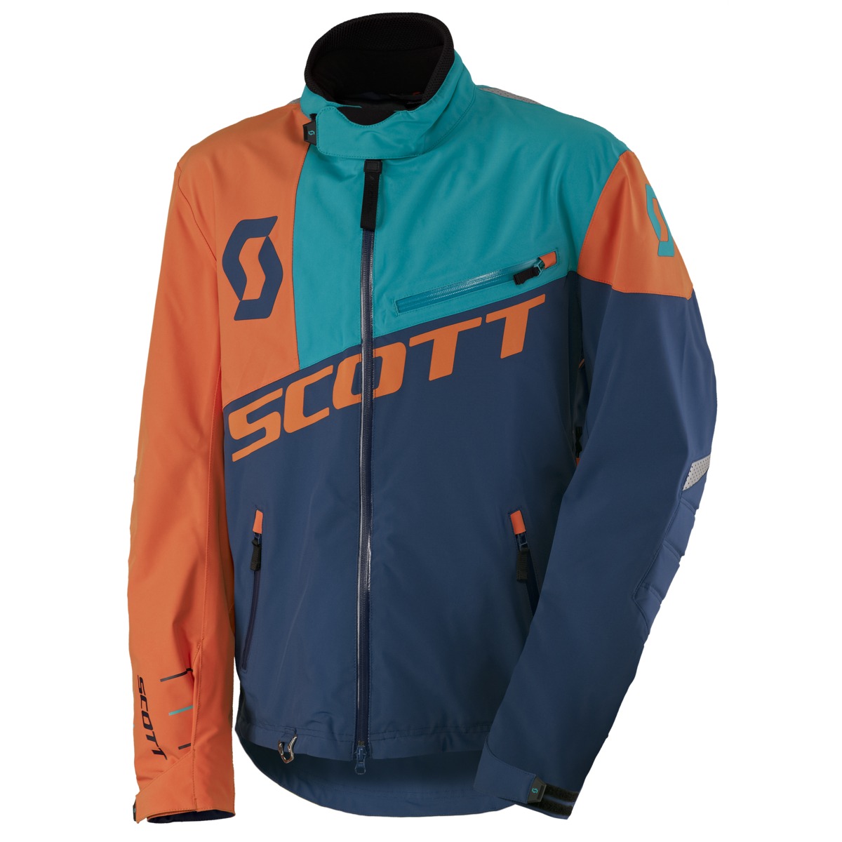 Scott Skoterjacka Comp Pro Shell Orange/Blå