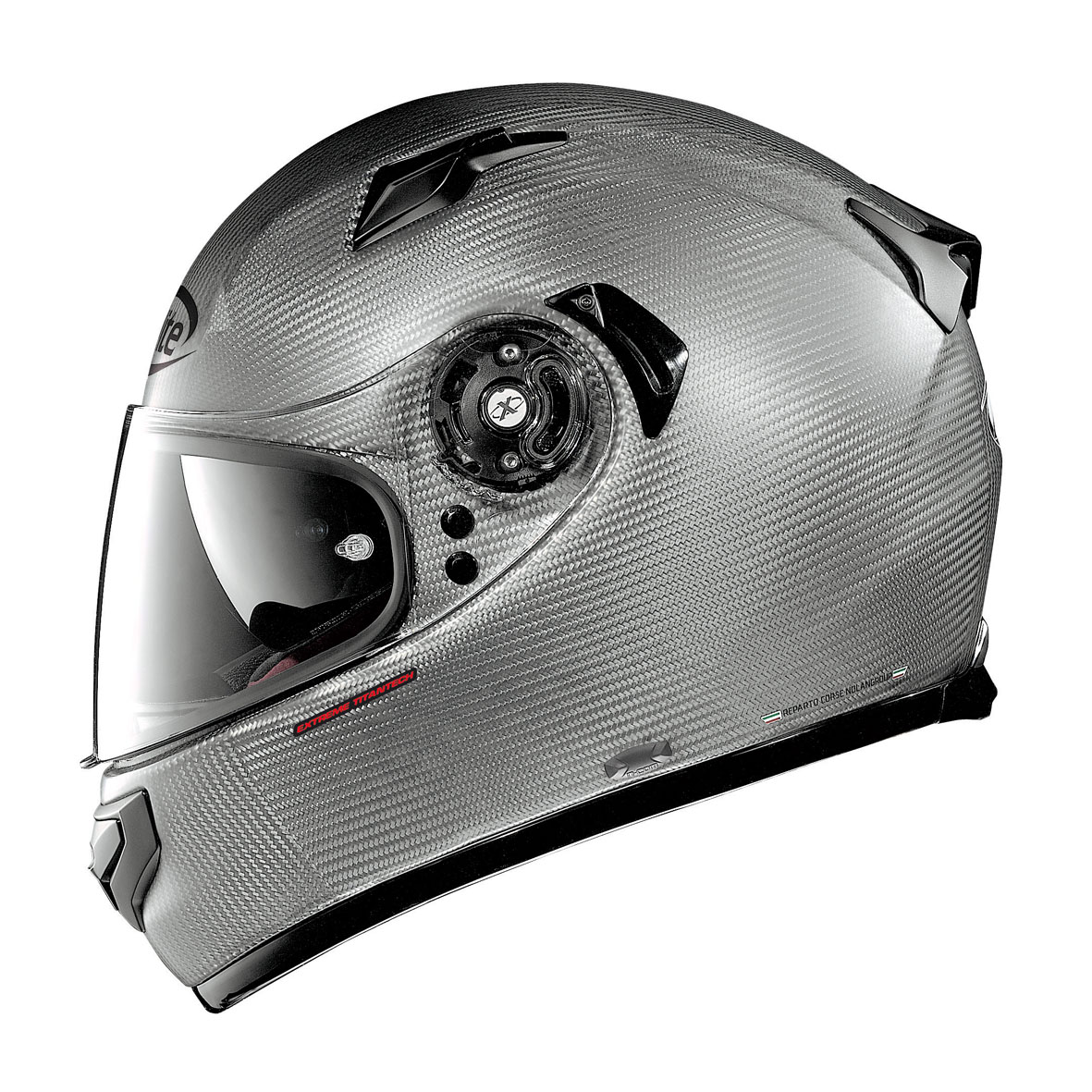 X-Lite Hjälm X-661 Extreme Titantech Puro N-Com Matt titan bild 4