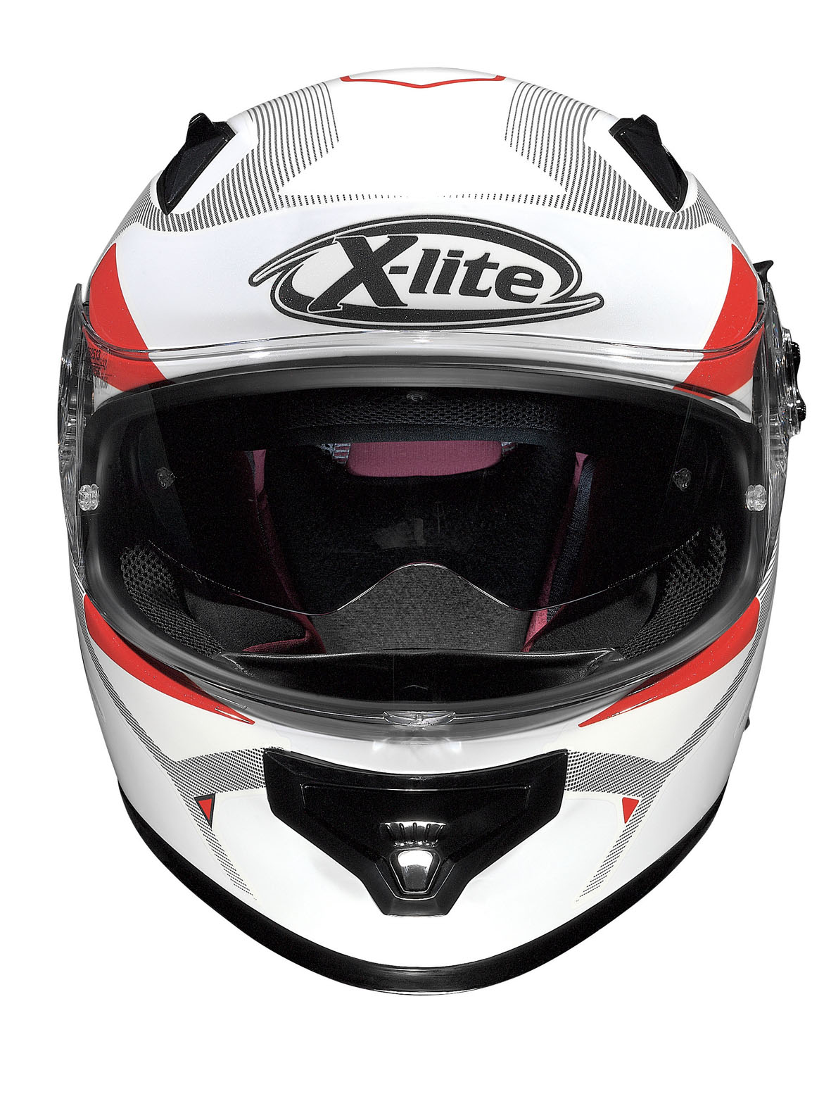 X-Lite Hjälm X-661 Point Croix N-Com Vit bild 3