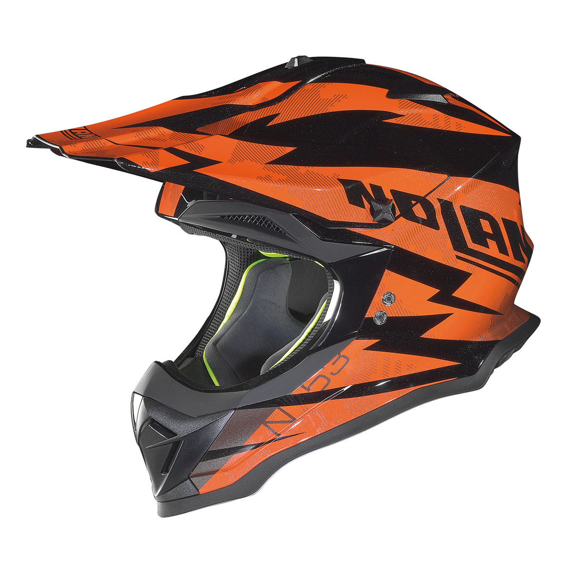 Nolan Crosshjälm N53 Comp Orange