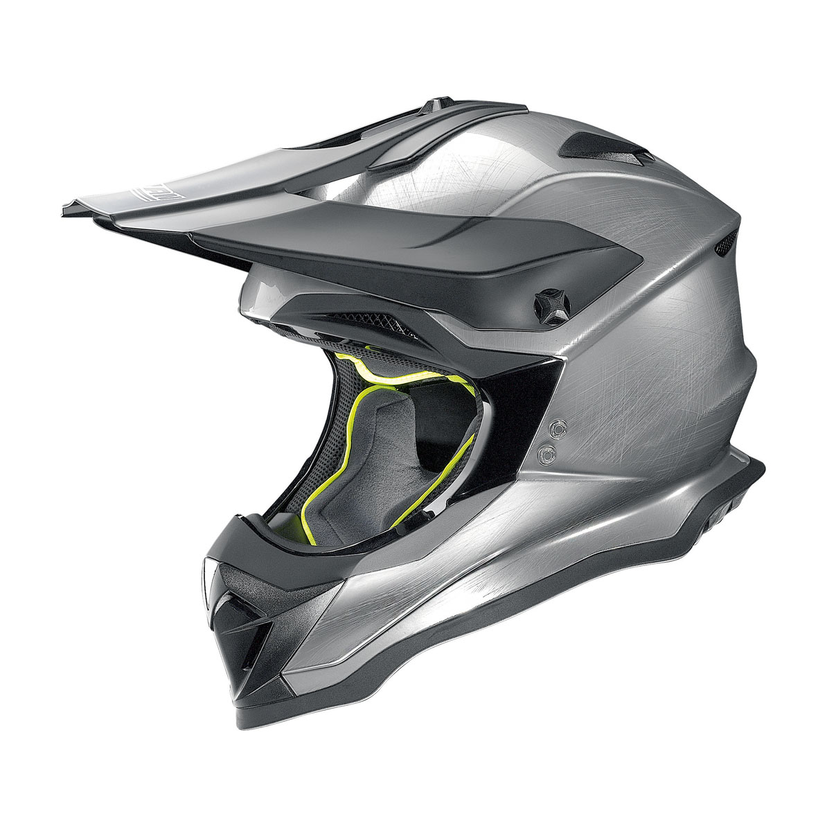 Nolan Crosshjälm N53 Smart Silverchrome