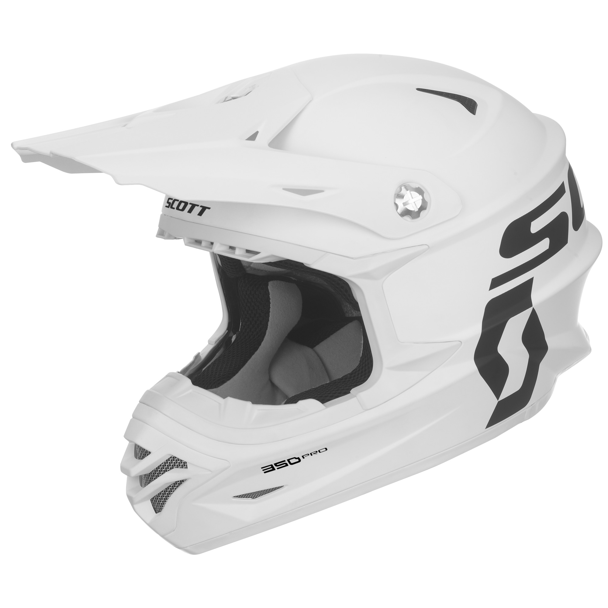 Scott Crosshjälm 350 Pro Vit