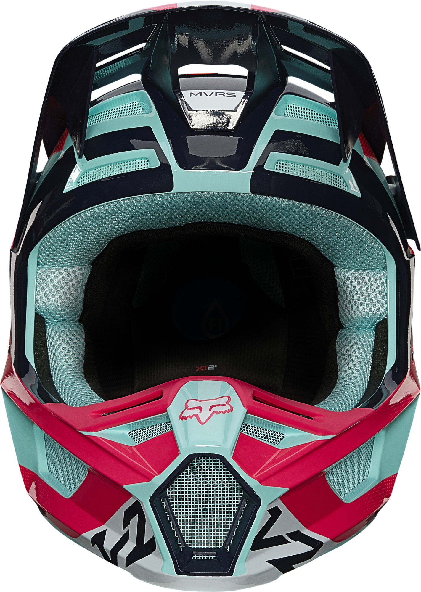 Fox Crosshjälm V2 Voke Aqua bild 6