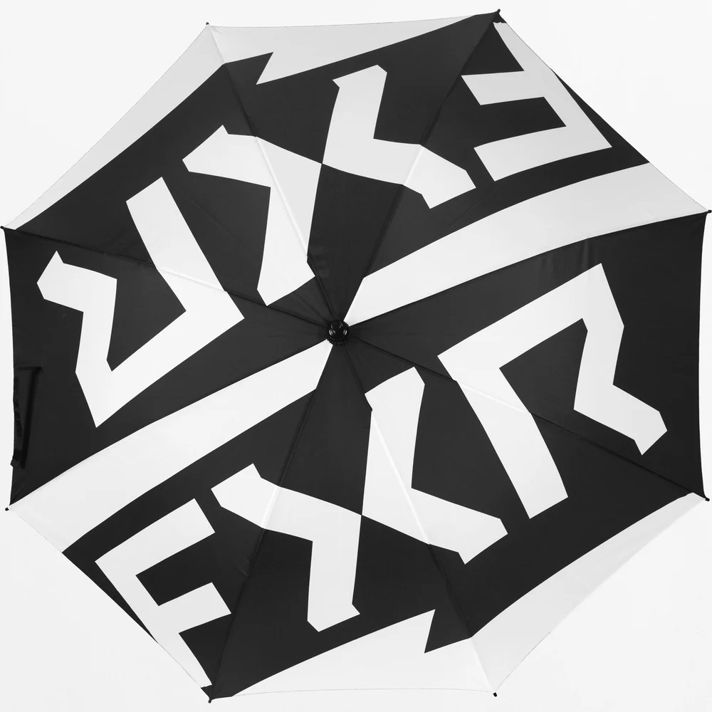 FXR Paraply Svart/Vit bild 2
