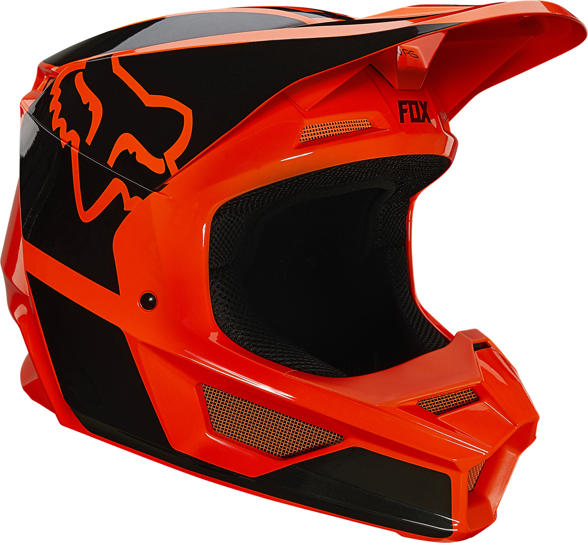 Fox Crosshjälm V1 Revn Fluoorange