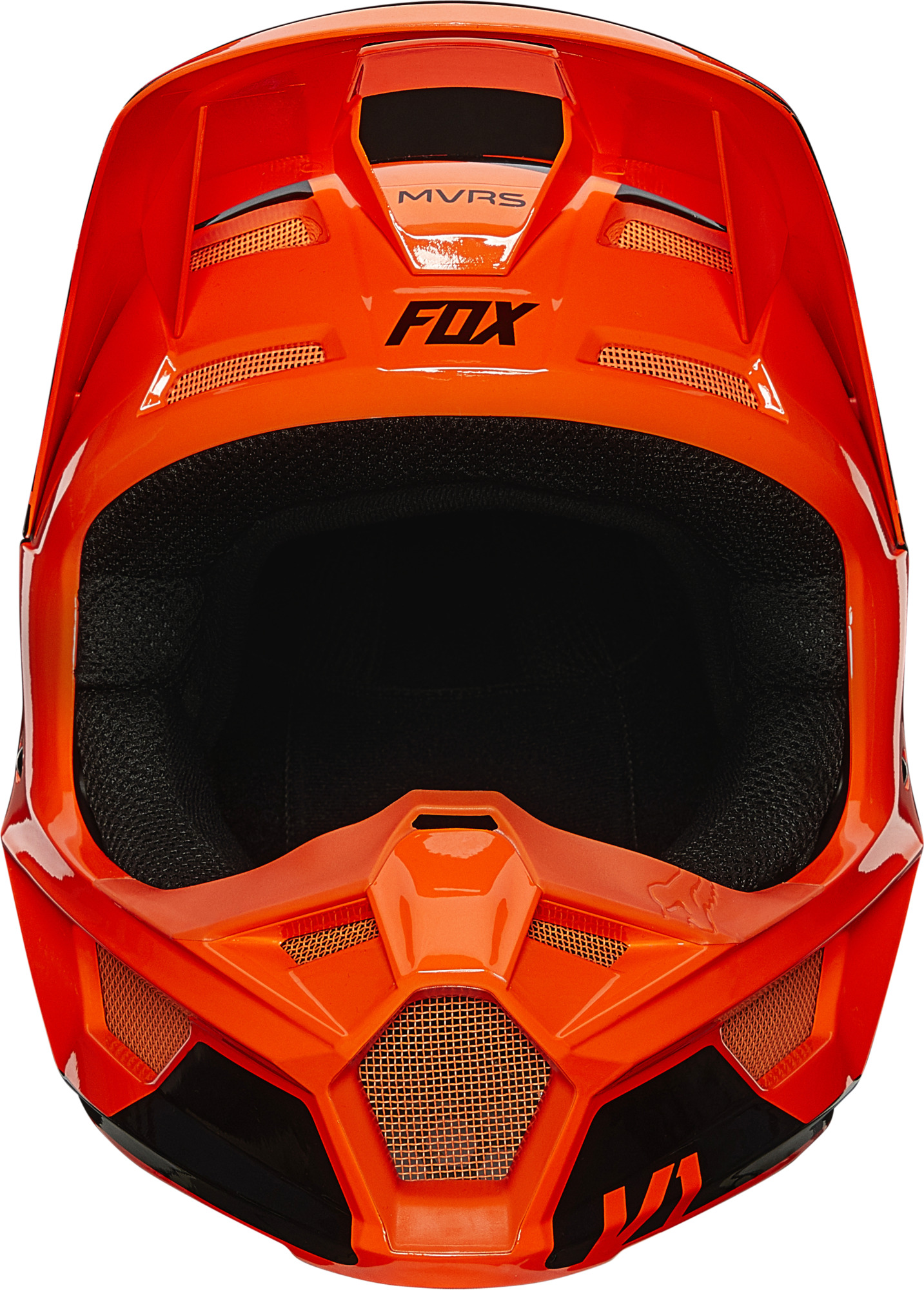 Fox Crosshjälm V1 Revn Fluoorange bild 7