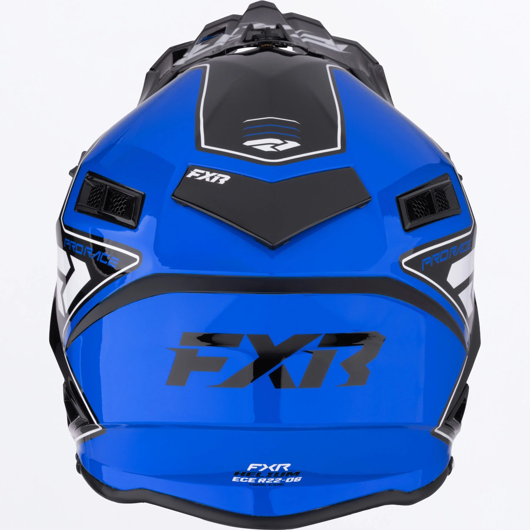 FXR Crosshjälm Helium MX Blå/Svart/Vit bild 3