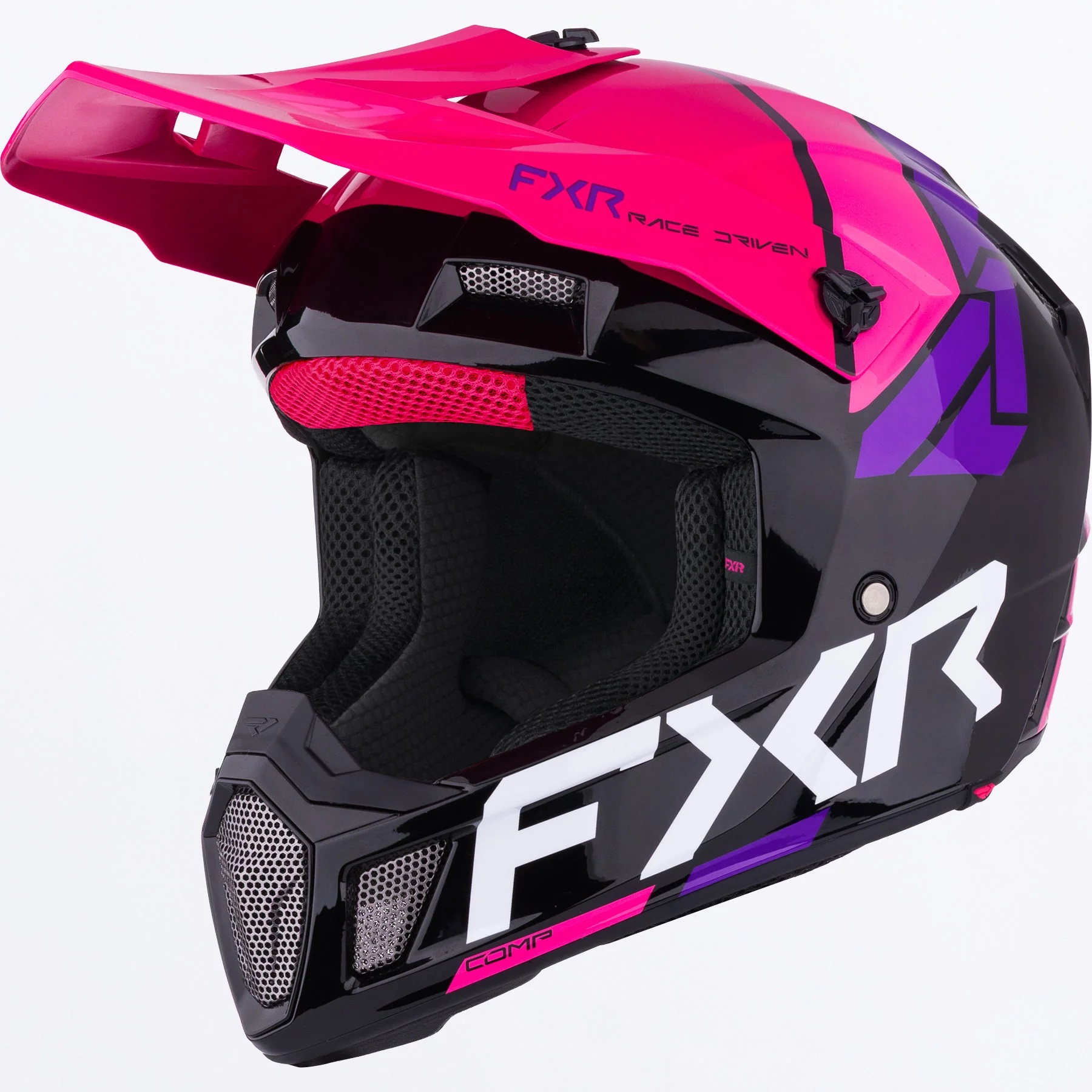 FXR Crosshjälm CLUTCH MX Svart/Razz