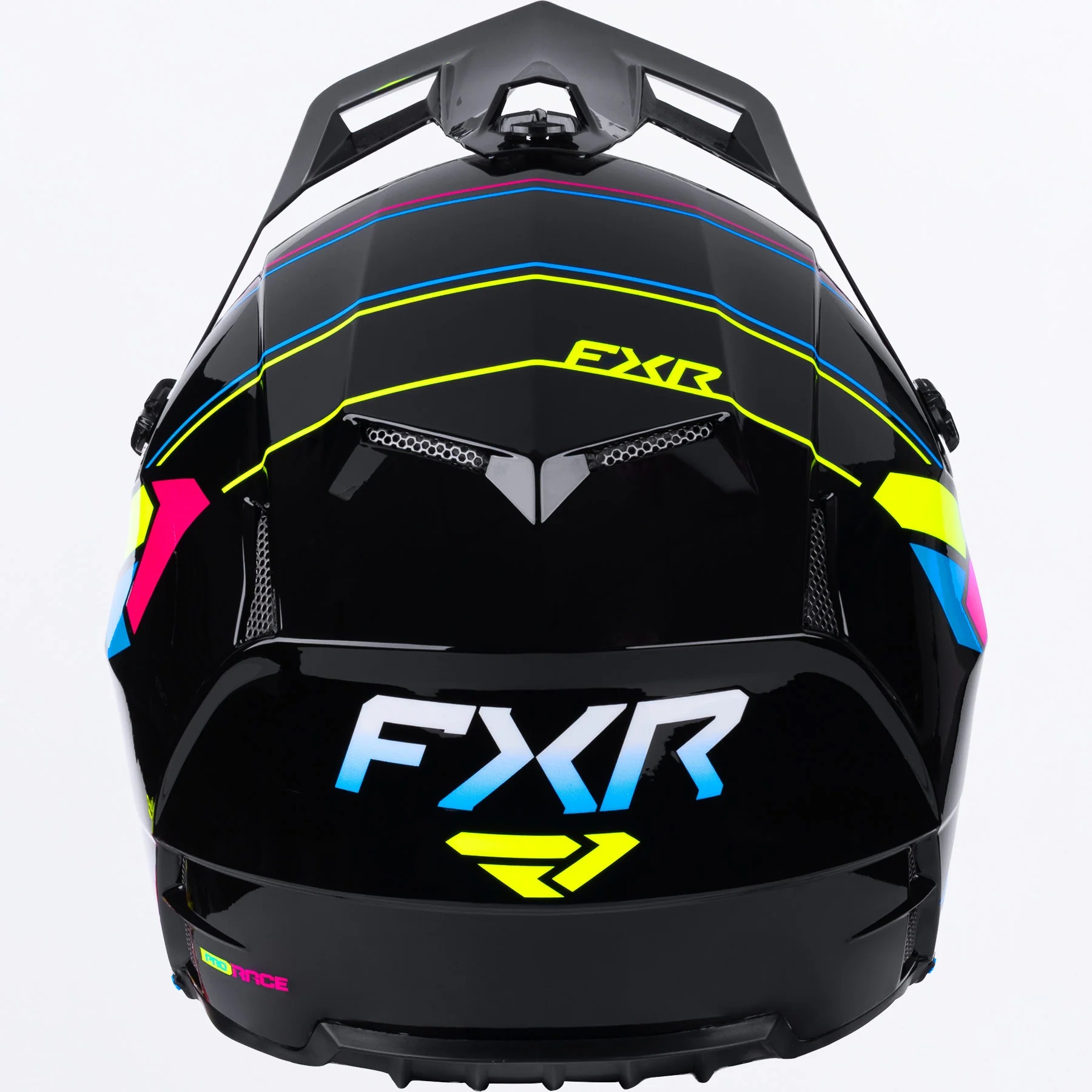 FXR Crosshjälm CLUTCH MX Svart/Rave bild 4